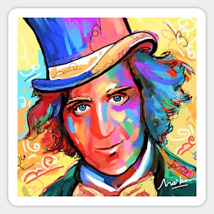 willy wonka Sticker